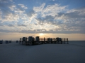SPO / Bad / Sonnenuntergang Strandkorb