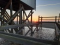 SPO / Bad / Sonnenuntergang Pfahlbau